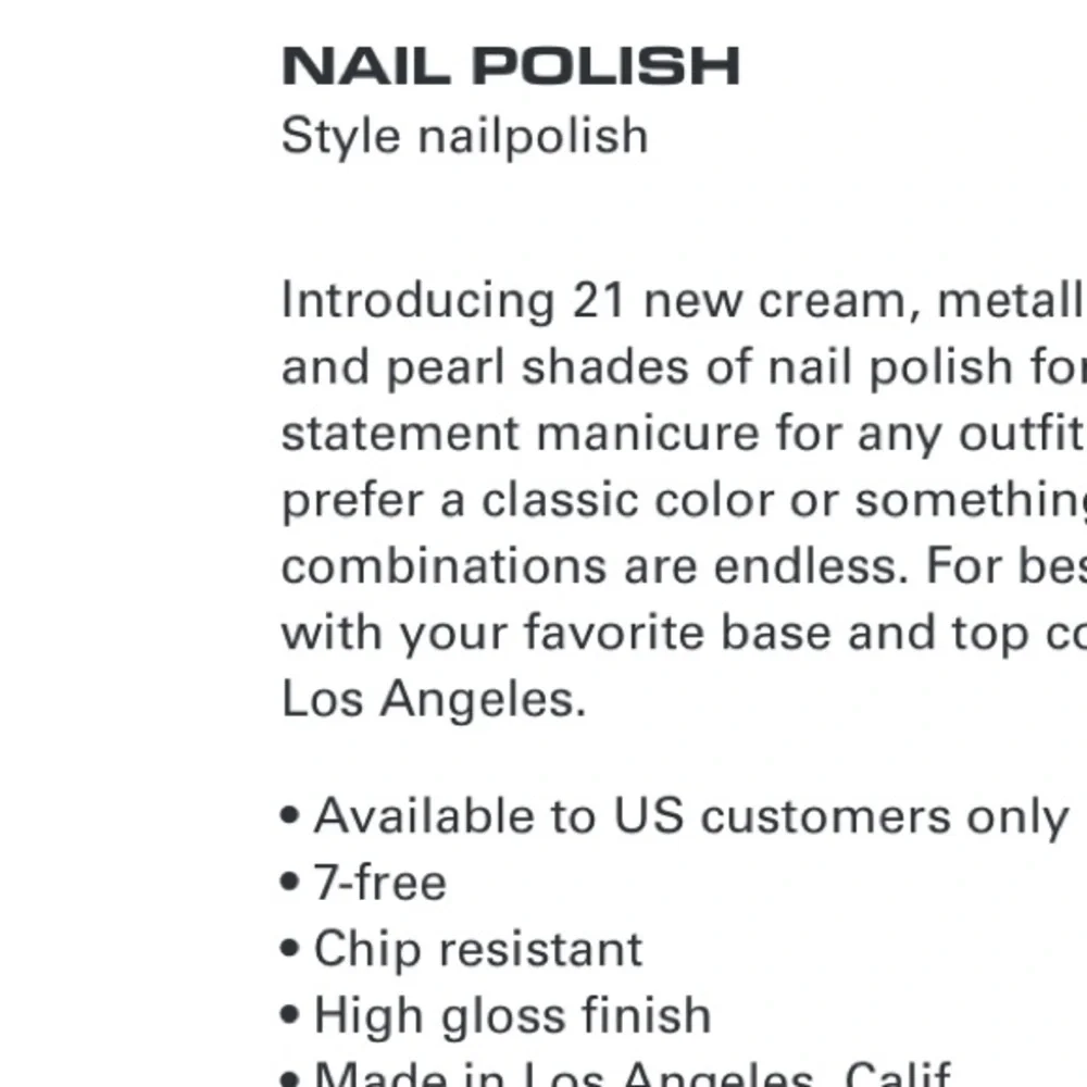 NEW! LA apparel Nail Lacquer Burnt Orange Nail Polish - Fall! ๐๐๐ - Picture 4 of 4